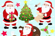 Christmas Santa  Clipart and Vectors