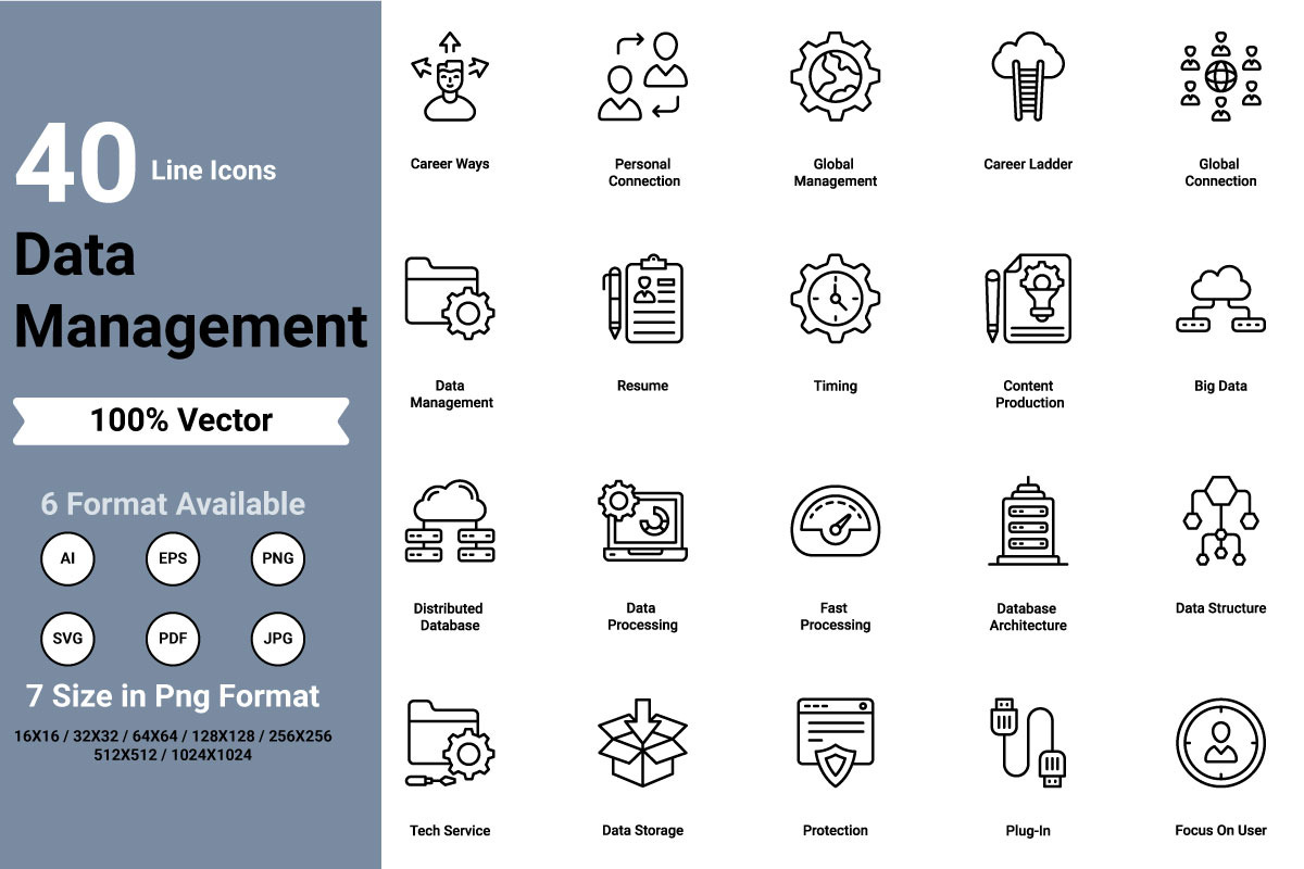 Data Management in Server Icons - product preview 8