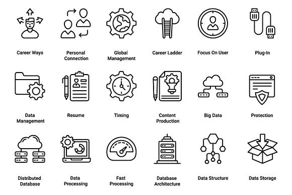 Data Management in Server Icons - product preview 2