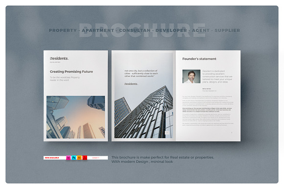 Real Estate Brochure in Brochure Templates - product preview 4
