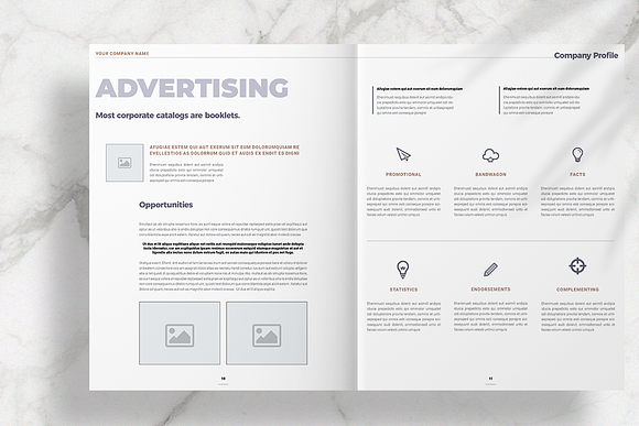 Company Profile 2020 in Brochure Templates - product preview 5