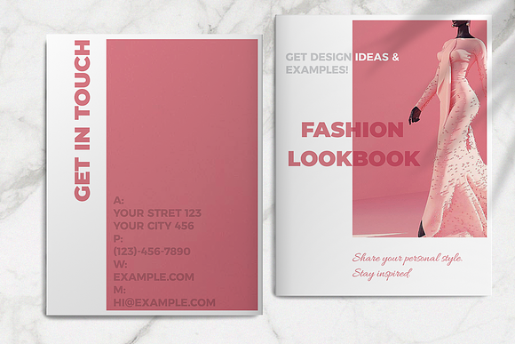 Fashion Lookbook 2020 in Brochure Templates - product preview 1