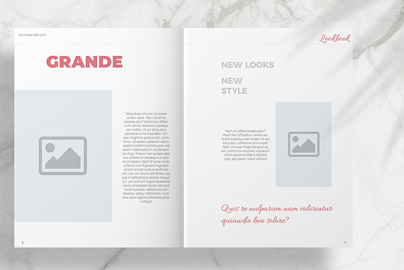 Fashion Lookbook 2020 in Brochure Templates - product preview 5