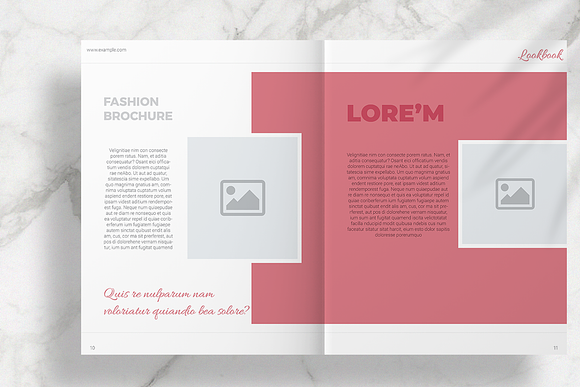 Fashion Lookbook 2020 in Brochure Templates - product preview 6