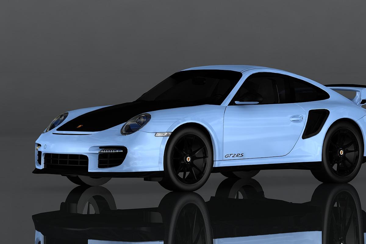 Porsche 911 GT2 in Vehicles - product preview 8