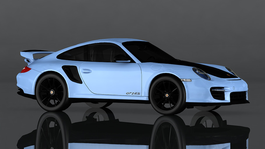 Porsche 911 GT2 in Vehicles - product preview 2