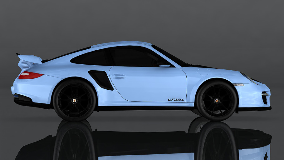Porsche 911 GT2 in Vehicles - product preview 3