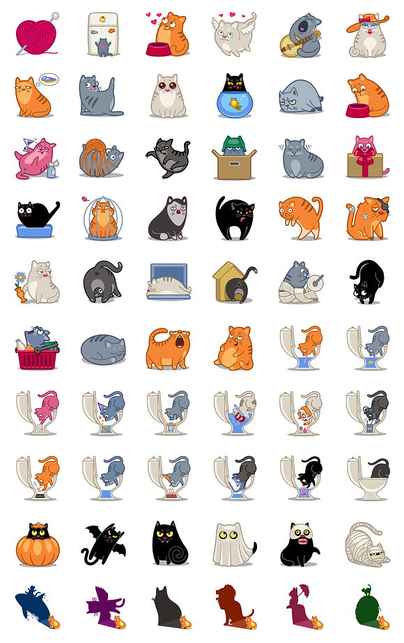 Cat Power in Cat Icons - product preview 1