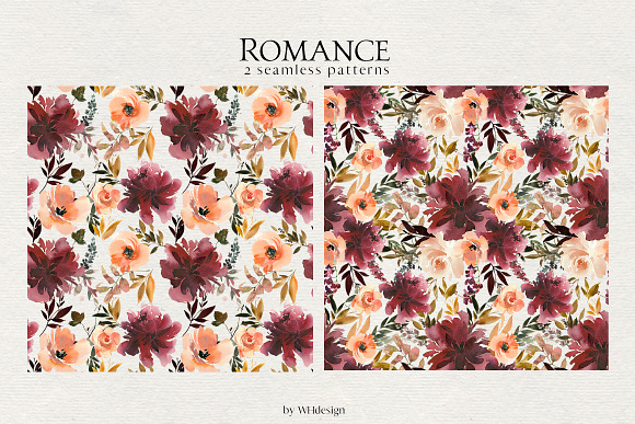 Romance Floral Clip Art Collection in Illustrations - product preview 5