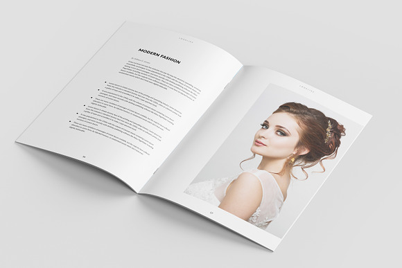Minimal Fashion Magazine / Lookbook in Magazine Templates - product preview 5