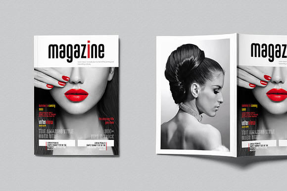 Multiple Magazine Template in Magazine Templates - product preview 1