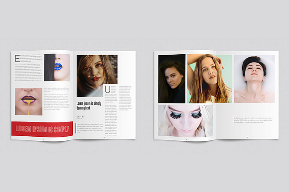 Multiple Magazine Template in Magazine Templates - product preview 5