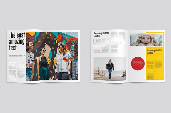 Multiple Magazine Template in Magazine Templates - product preview 7
