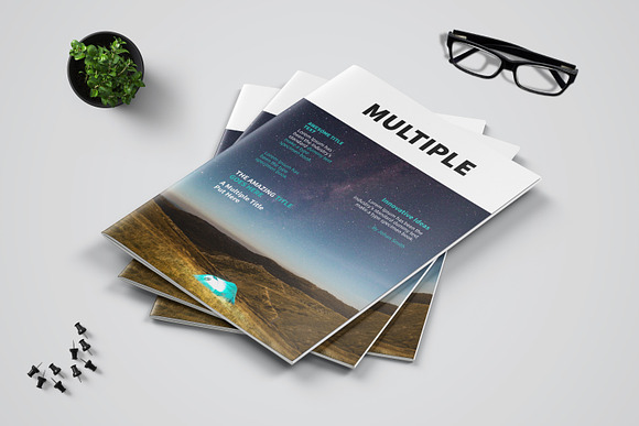 Multiple Magazine Layout in Magazine Templates - product preview 1