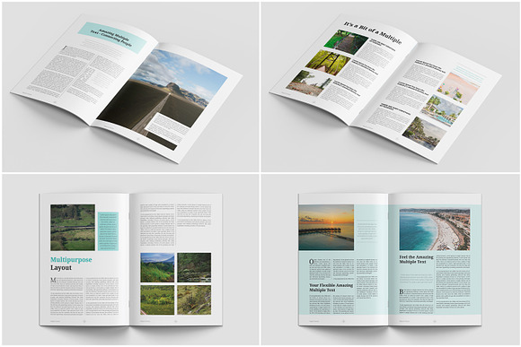 Multiple Magazine Layout in Magazine Templates - product preview 3