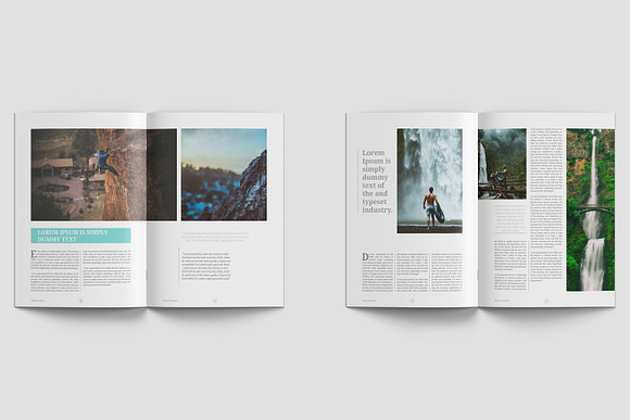 Multiple Magazine Layout in Magazine Templates - product preview 7