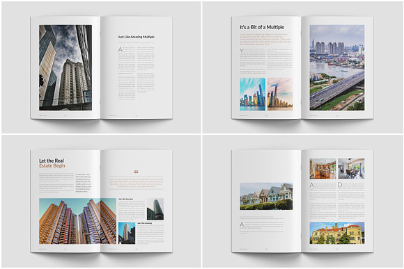 Real Estate Magazine / Brochure in Magazine Templates - product preview 5