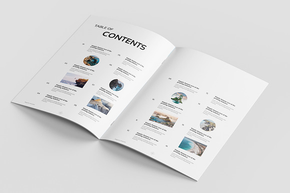 Travel Magazine Template in Magazine Templates - product preview 1