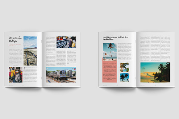 Travel Magazine Template in Magazine Templates - product preview 6