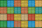 Shipping Containers Set