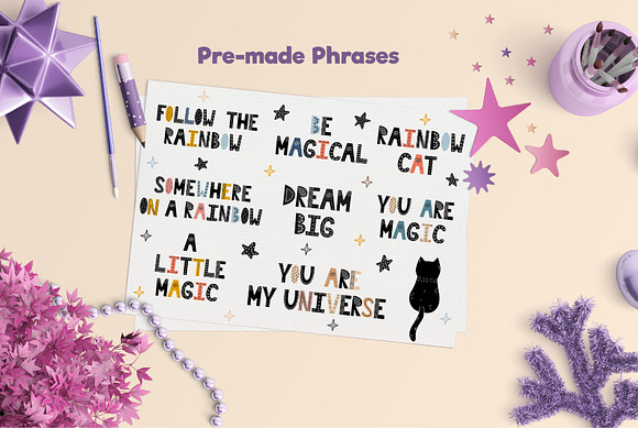 Cats and Rainbows Graphic Pack in Illustrations - product preview 15