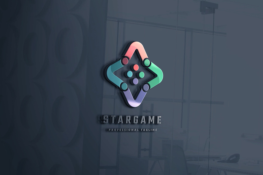 Star Game Logo in Logo Templates - product preview 8