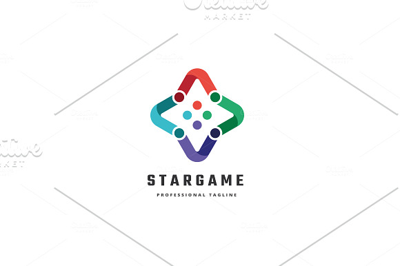 Star Game Logo in Logo Templates - product preview 3