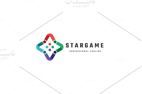 Star Game Logo in Logo Templates - product preview 4
