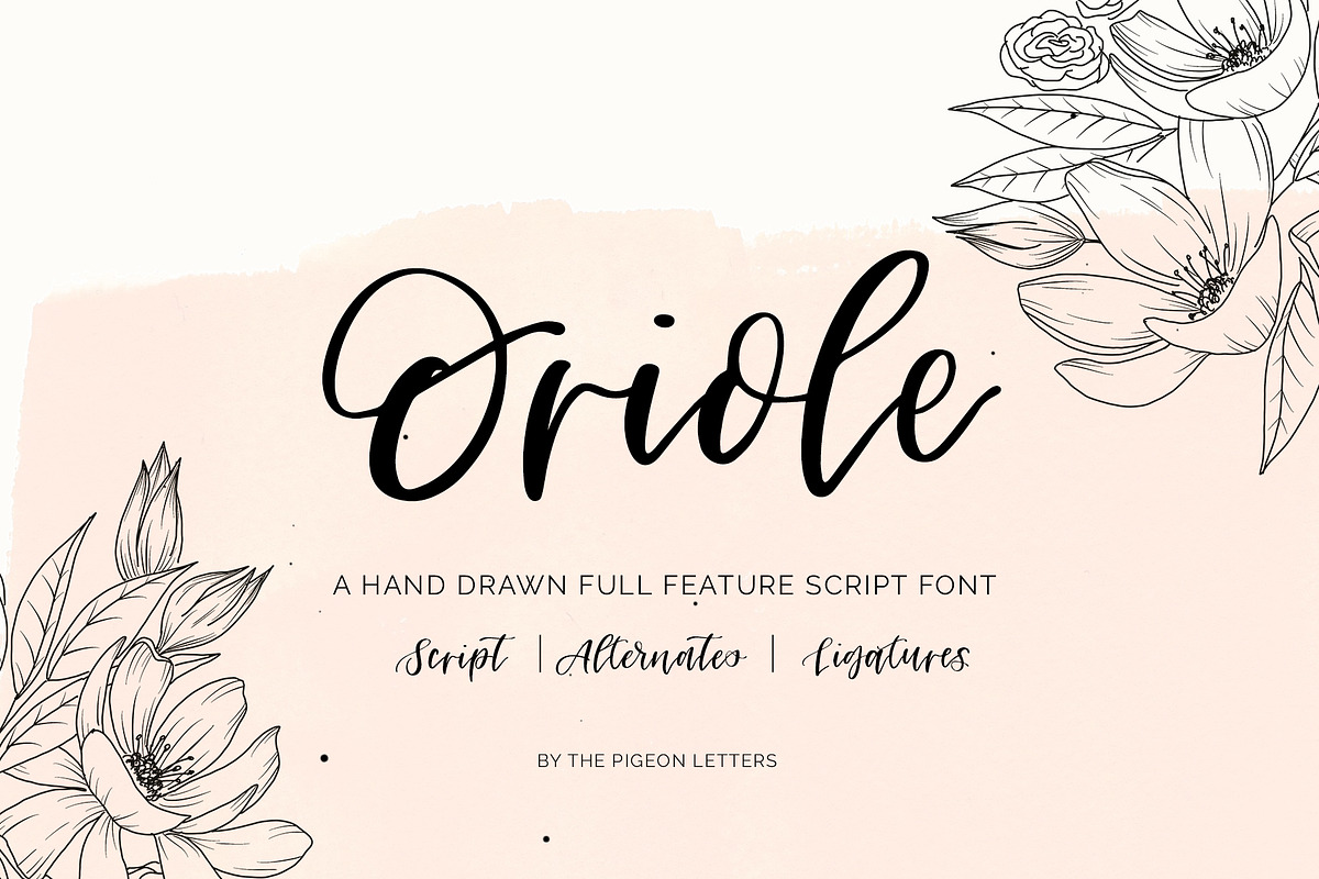 Oriole Script Font in Script Fonts - product preview 8