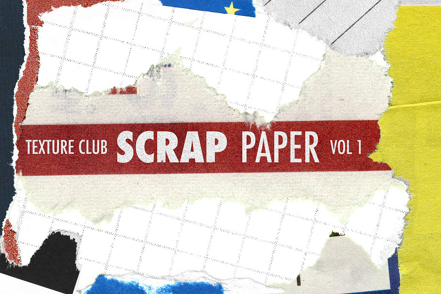 Torn Paper Scraps | Texture Club