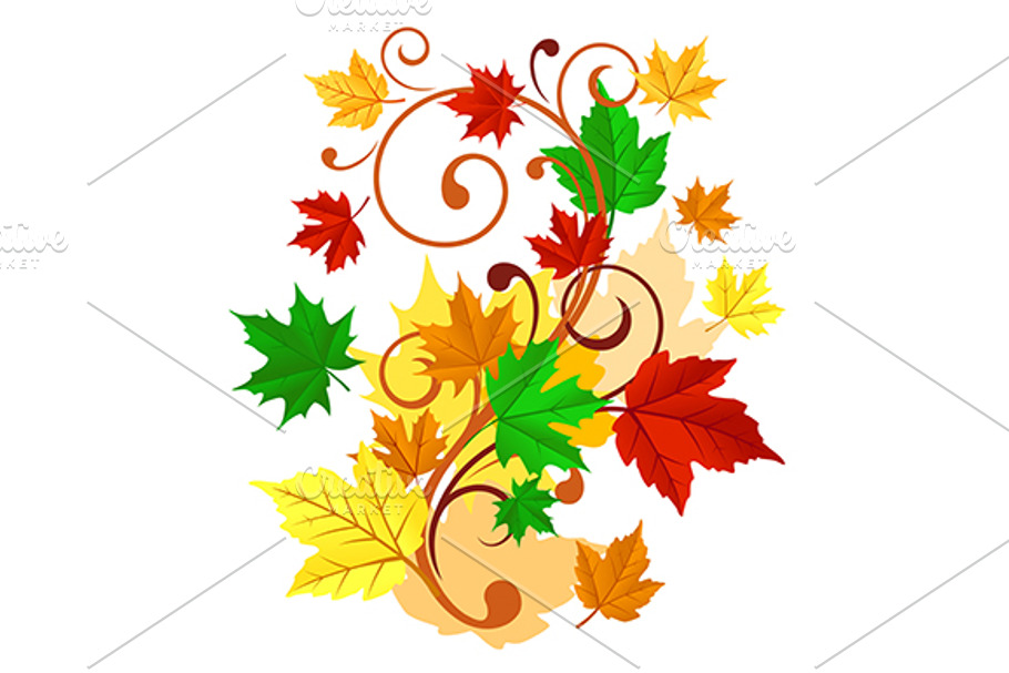 Autumnal background in Graphics - product preview 8