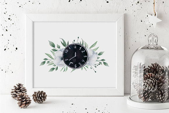 Watercolor winter time in Illustrations - product preview 2