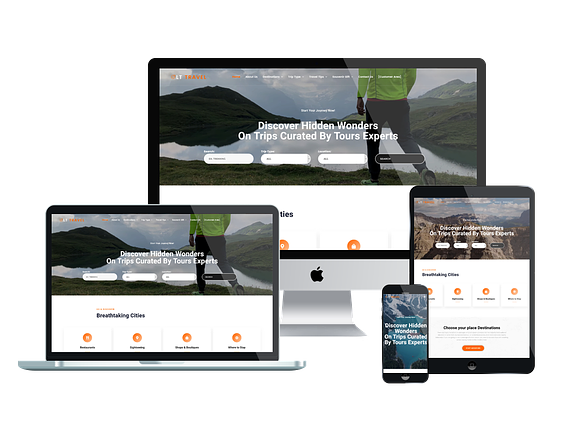 LT Travel - Tourism Wordpress Theme in WordPress Business Themes - product preview 1
