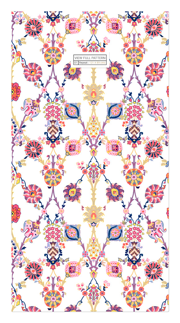 Kilim Print, 3 Pattern set & Motifs in Patterns - product preview 3