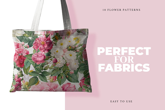 CLASSY - 10 Seamless Floral Patterns in Patterns - product preview 1