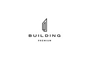 building logo vector icon