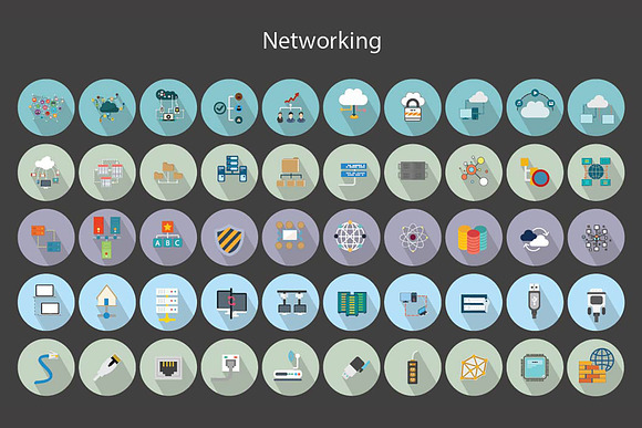 Flat Vector Icons Networking Pack V2 in Icons - product preview 3