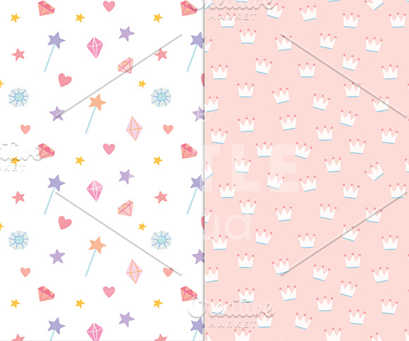 Fairy and the Queen Seamless pattern in Patterns - product preview 1