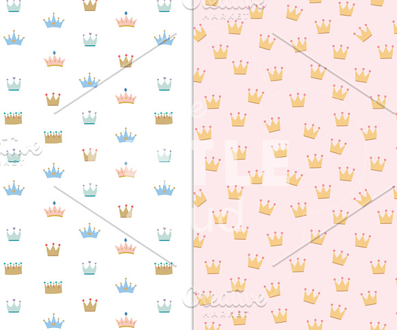 Fairy and the Queen Seamless pattern in Patterns - product preview 2