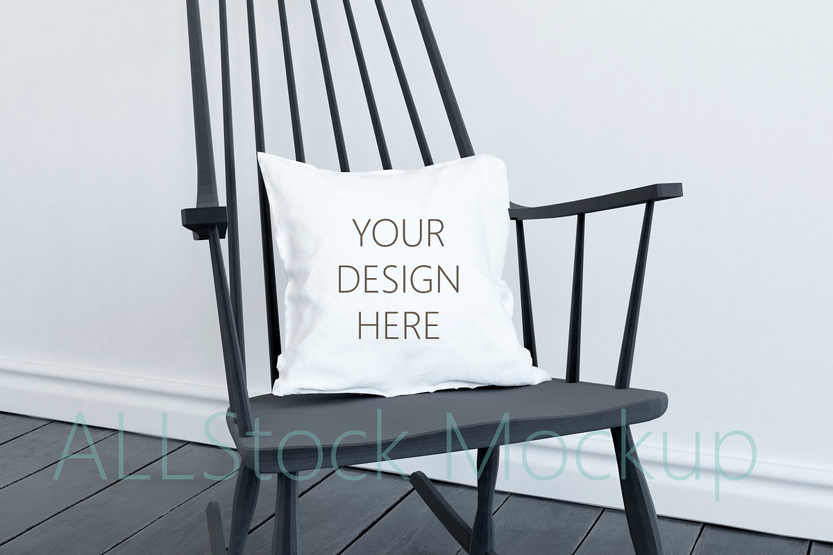 Pillow mockup in Print Mockups - product preview 8