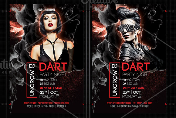 Club Dj Flyer in Flyer Templates - product preview 1