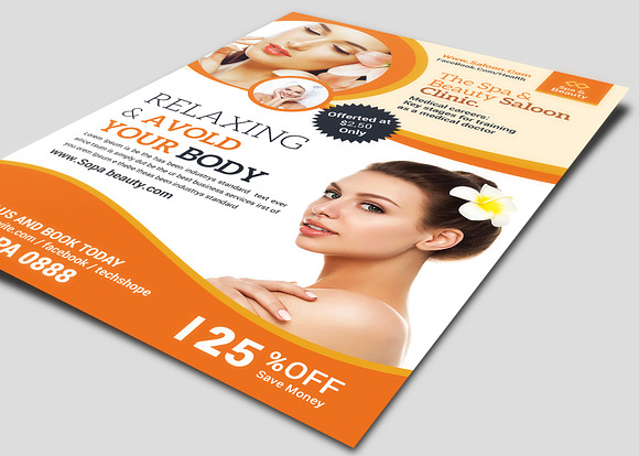 Beauty Salon Spa - Flyer in Flyer Templates - product preview 1