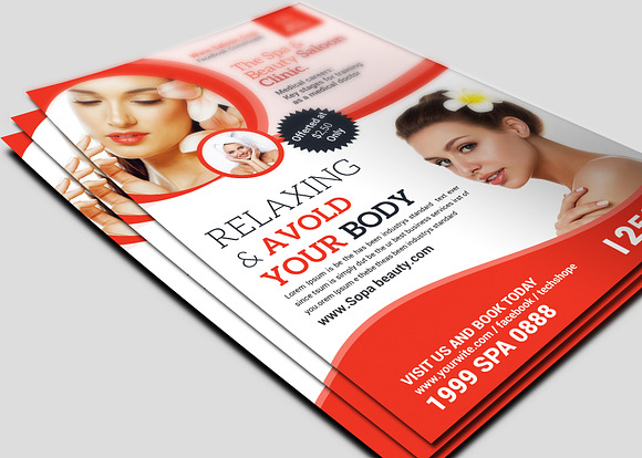 Beauty Salon Spa - Flyer in Flyer Templates - product preview 2