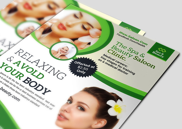 Beauty Salon Spa - Flyer in Flyer Templates - product preview 3