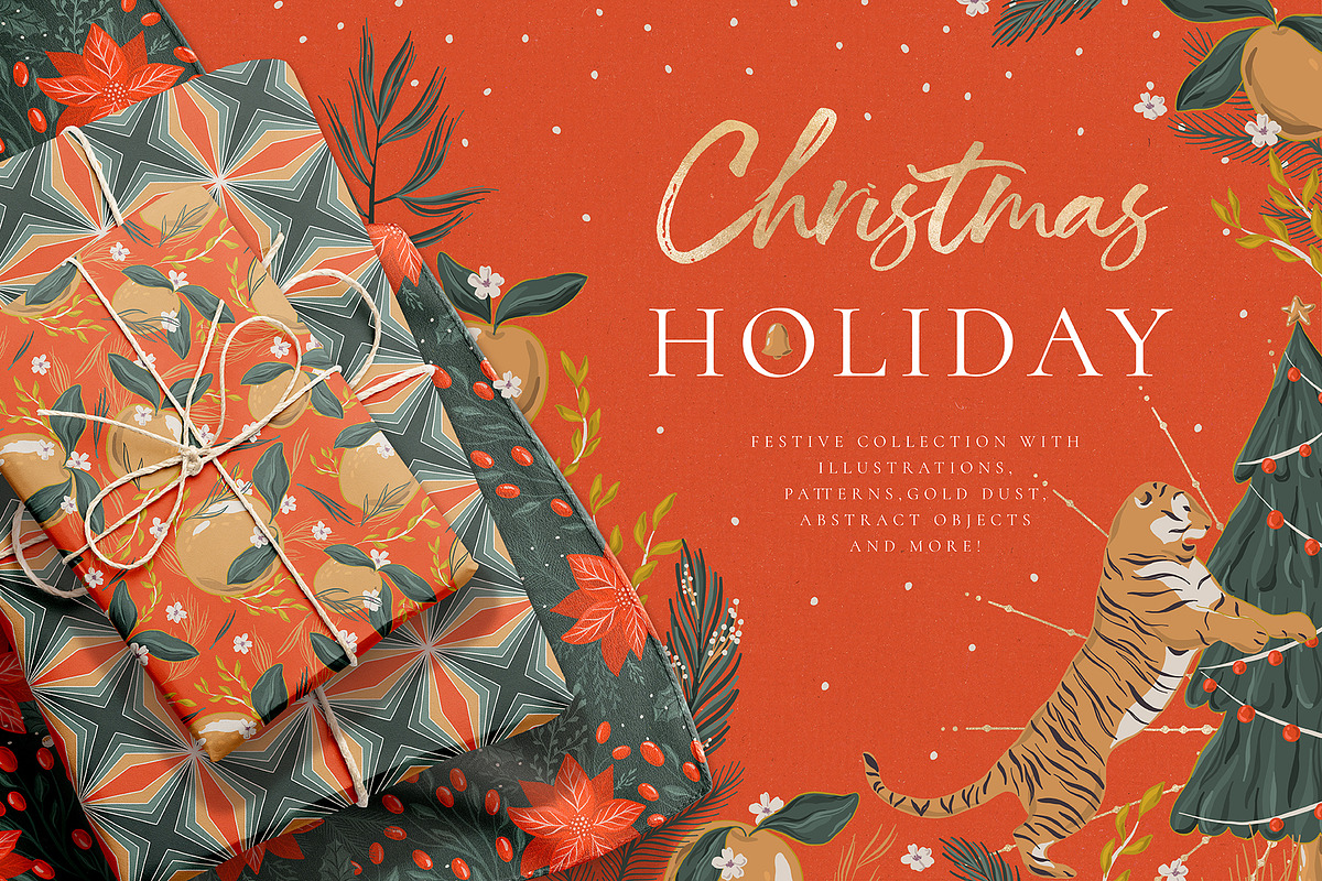 Christmas Holiday in Illustrations - product preview 8