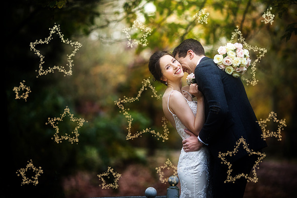 80 Wedding Gold Bokeh Lights in Objects - product preview 2
