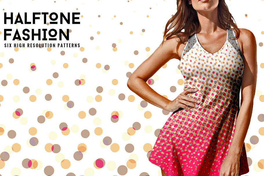 Halftone Fashion in Patterns - product preview 8