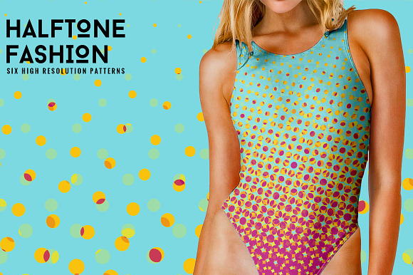 Halftone Fashion in Patterns - product preview 1