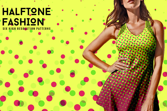 Halftone Fashion in Patterns - product preview 3
