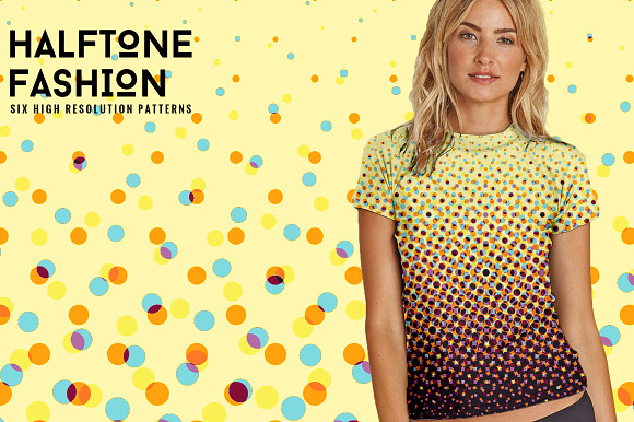 Halftone Fashion in Patterns - product preview 4
